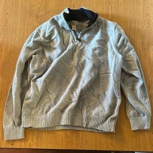 Like-New Condition gray XL L.L. Bean sweater